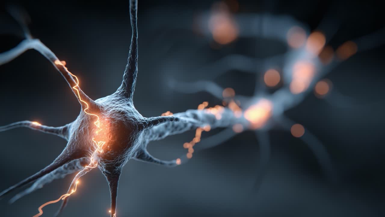 Intricate Pathways of Neurons: Displaying the Complex Interconnectivity and Electric Signal Transmission of Neural Networks in Stunning Detail