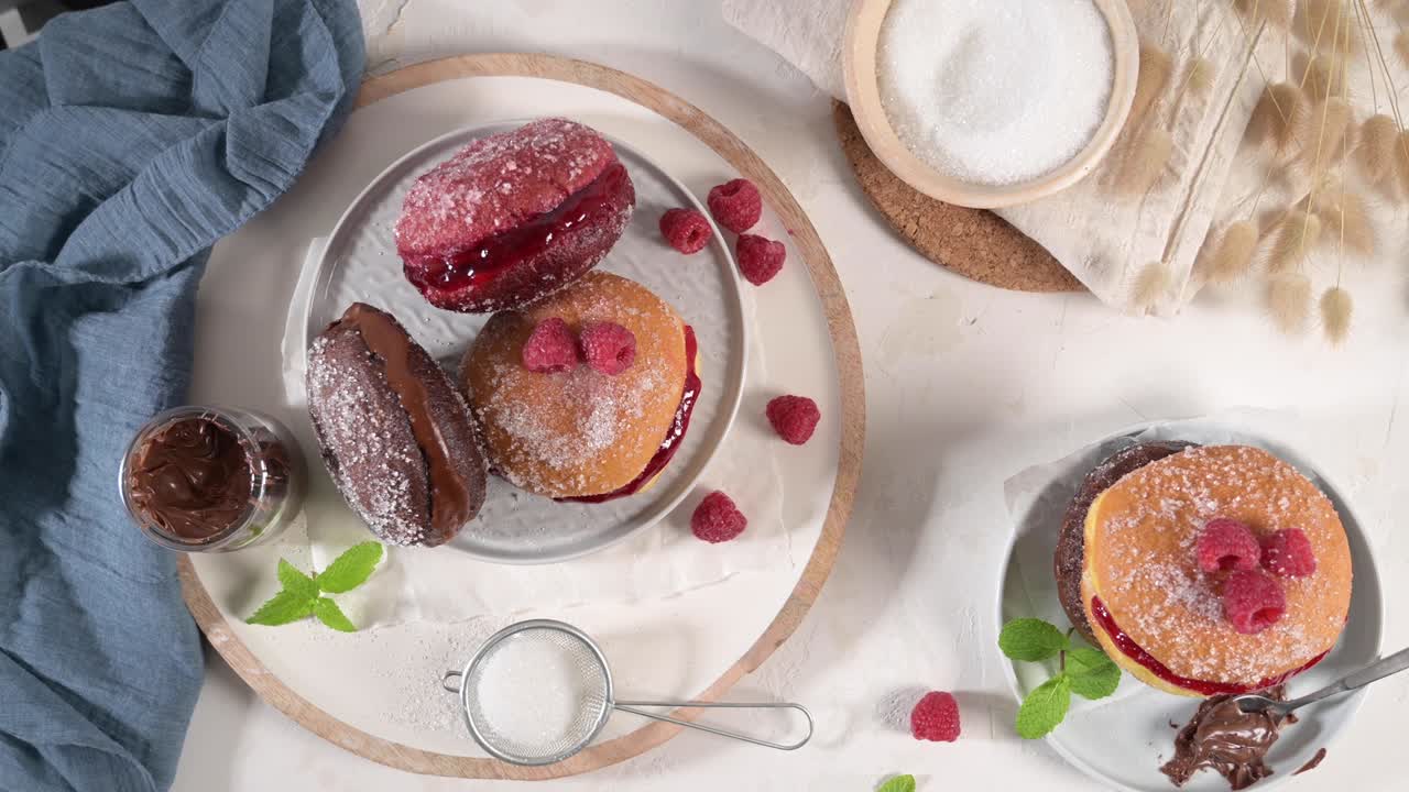 포르투갈식 설탕으로 긴 반죽