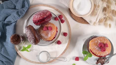 portuguese fried dough with sugar