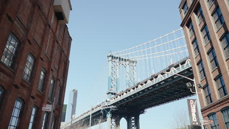 brooklyn bridge underneath, dumbo