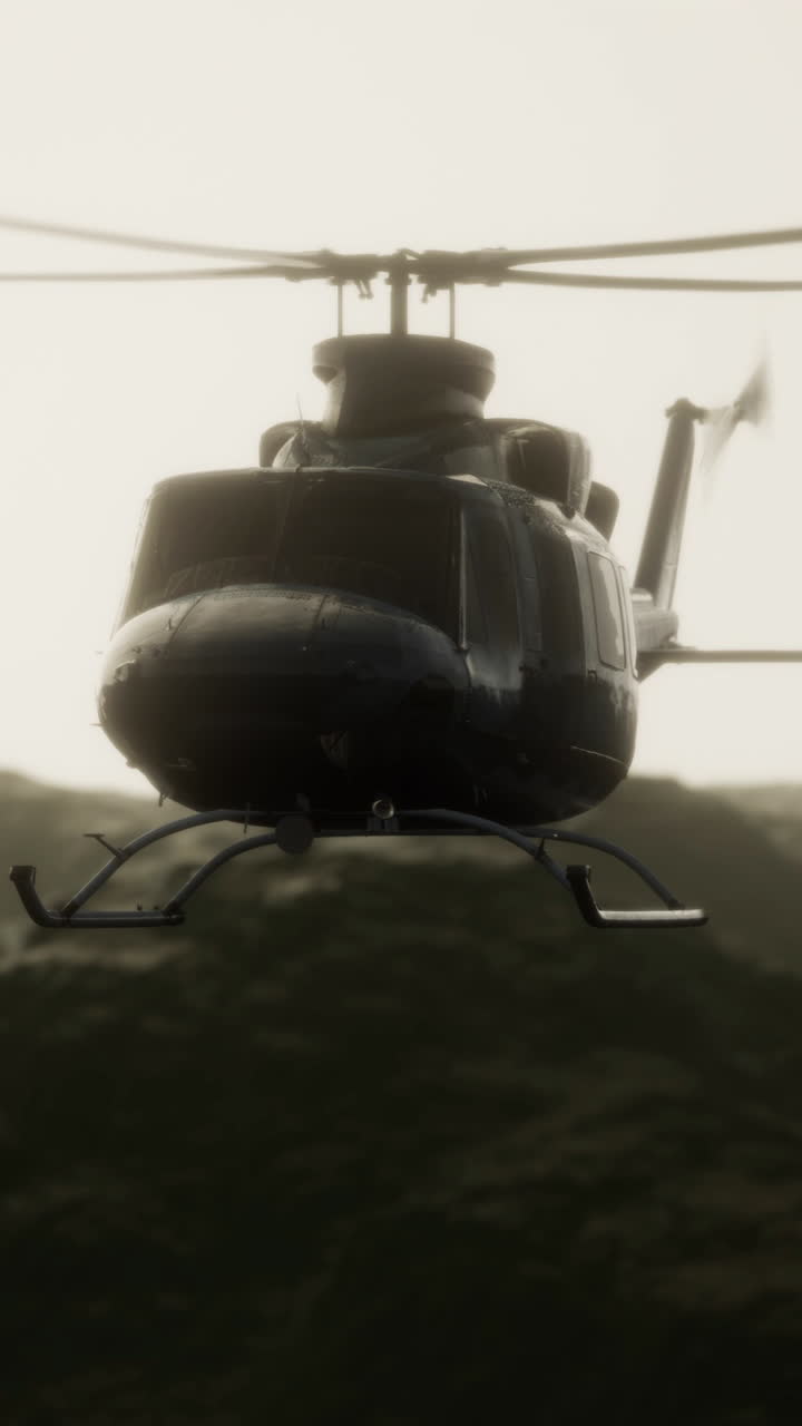 베트남에 있는 미국 군사 헬리 ⁇ 터