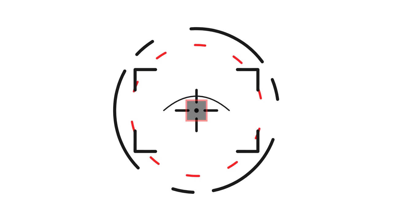 Digital Eye Tracking Interface with Targeting Reticle