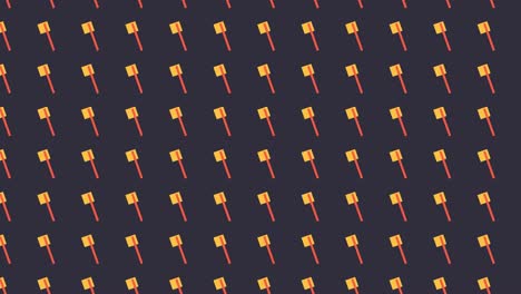 geometric shapes seamless loop of motion graphic video background