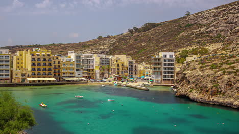 xlendi, gozo, malta, timelapse