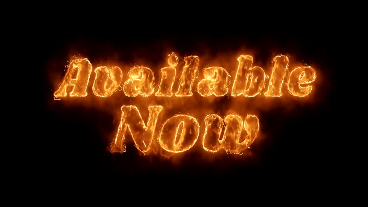 이제 사용할 수 있습니다. 뜨거운 애니메이션 불타는 현실적인 불 불꽃 루프.