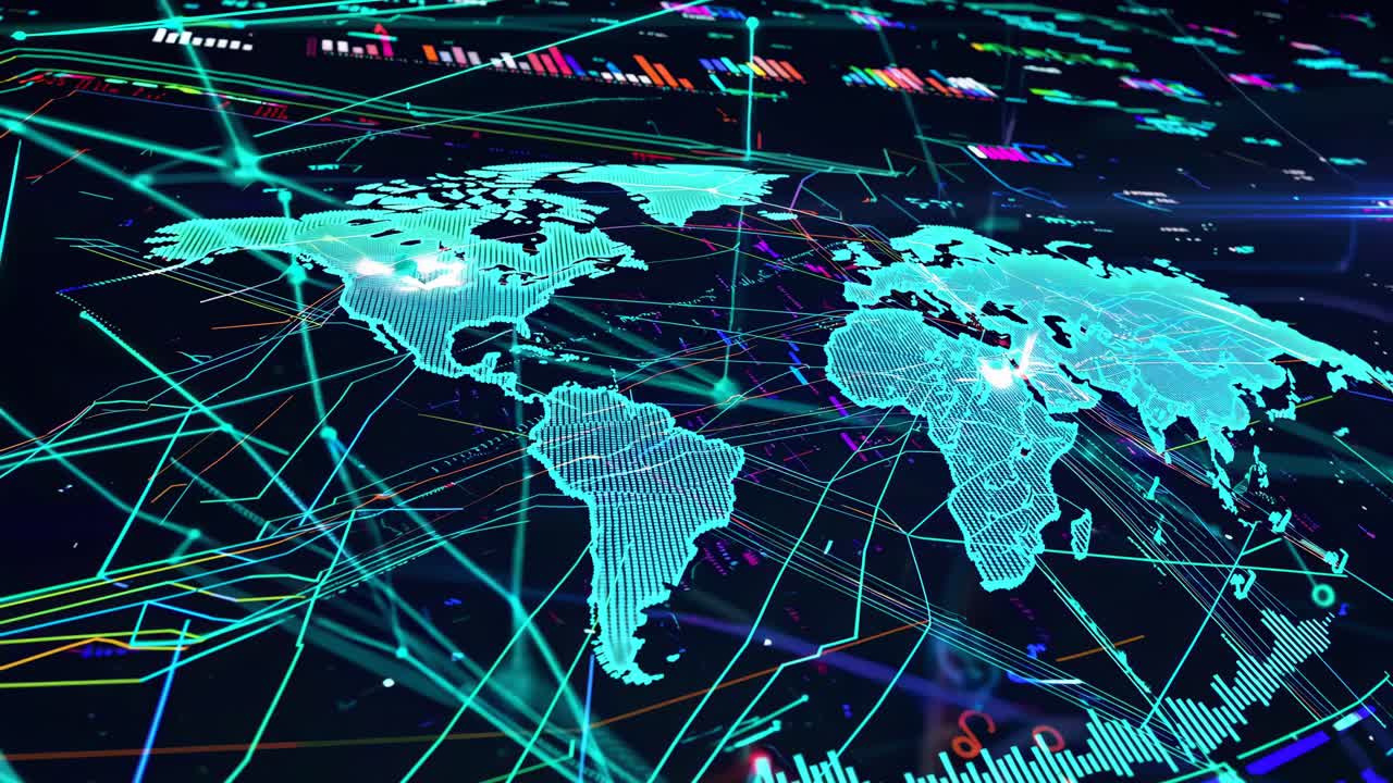 visualización de la red global