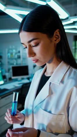 mujer científica en un laboratorio