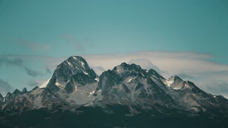 Mountains-At-Ushuaia-In-Tierra-Del-Fuego-Argentina---Wide-Shot