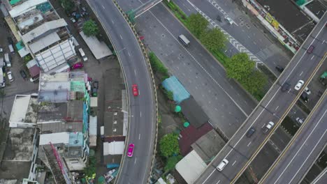 aerial scene of urban road in 4k 
multiple lane highway in bangkok thailand
traffic jam in twilight, nightmultiple lane highway in bangkok thailand