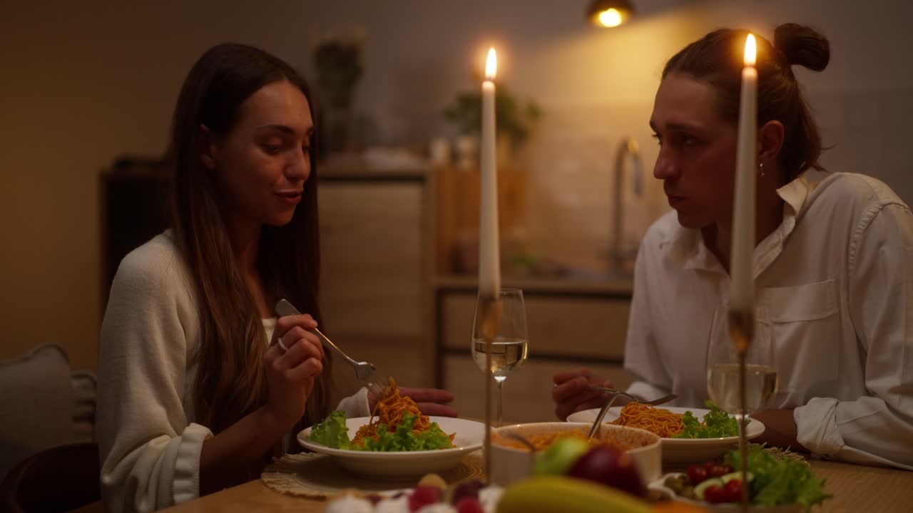 романтический ужин на двоих