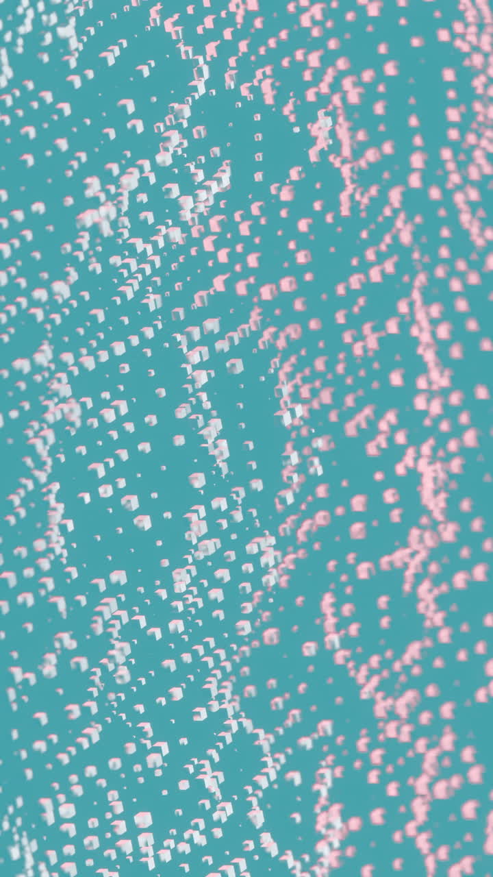 Abstract Geometric Pattern with Cubes