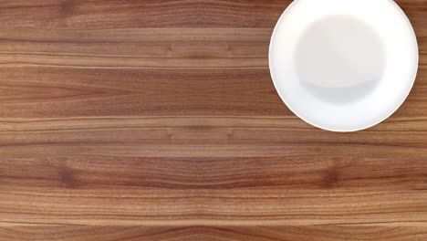 el movimiento interminable de la pizza, fondo publicitario.