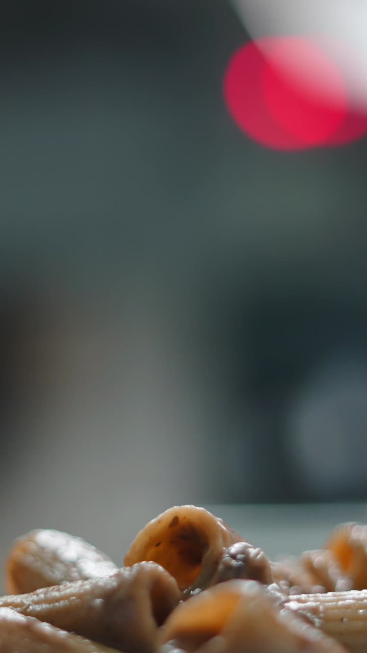 Close-up of Shell Pasta