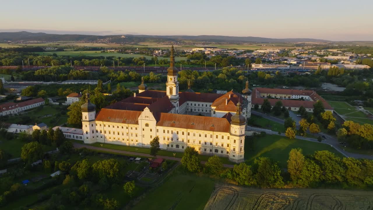 klášter hradisko, monasterio, punto de referencia histórico, en olomouc, en la república checa