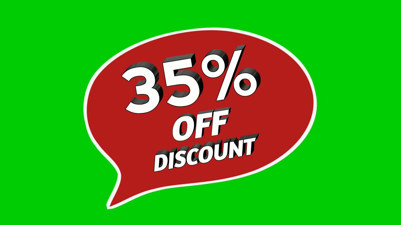 Sconto del 35% adesivi animazione motion graphics