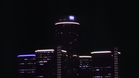 downtown detroit timelapsing showing the hustle and bustle of the urban landscape