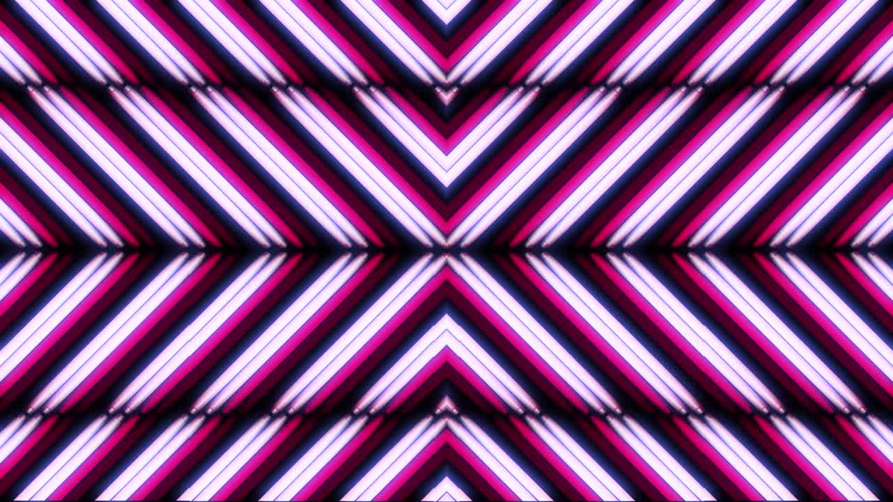 tubos fluorescentes animados de fondo en 4k.