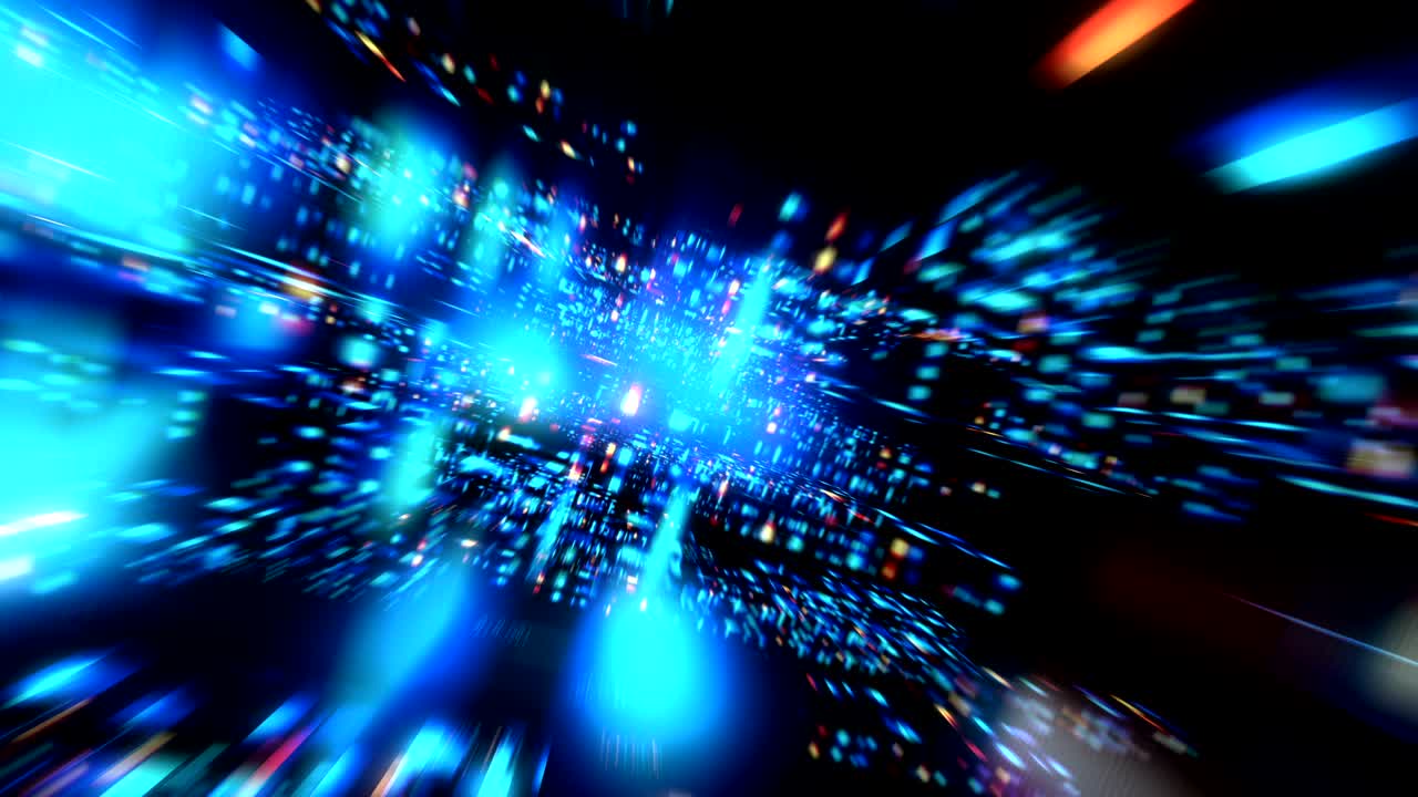 Fondo abstracto futurista en 3D