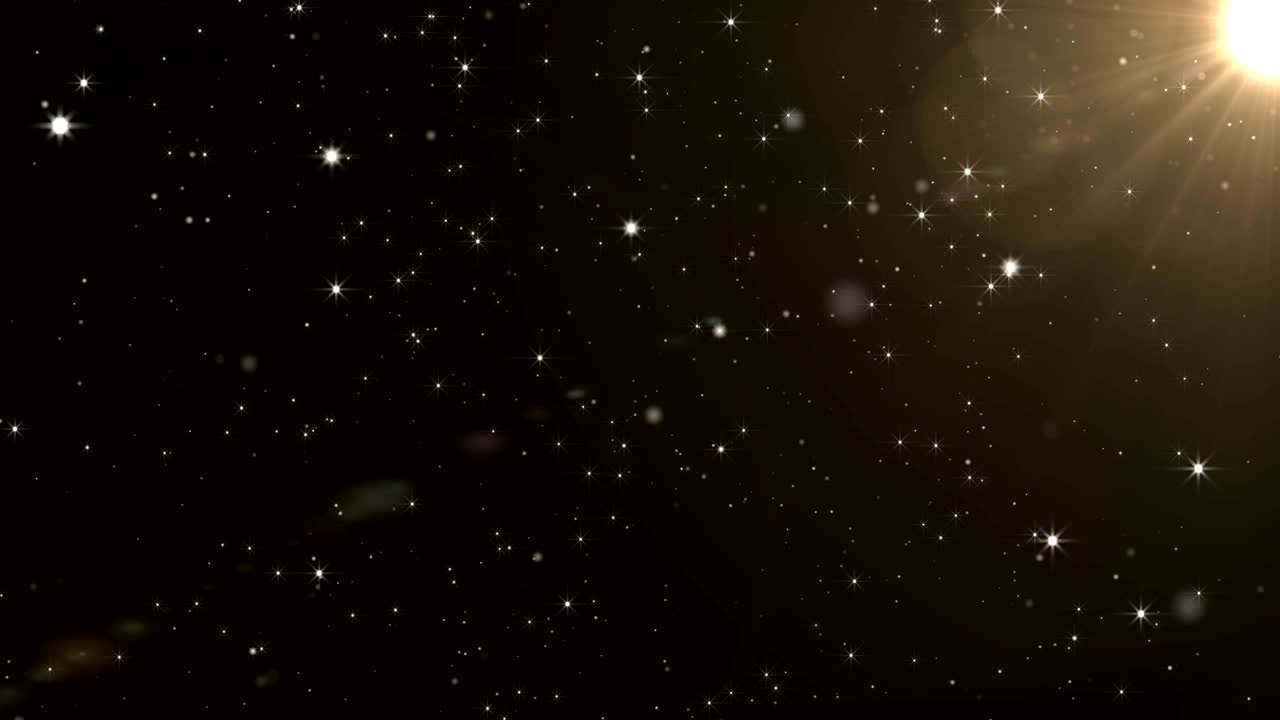 el fondo de las estrellas de bucle