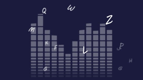 animation of financial data processing