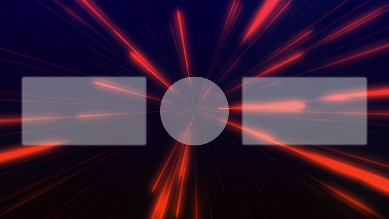 레이 워프 엔드 카드 엔딩 스크린 모션 그래픽