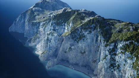 Islas-De-Noruega-Con-Rocas-Y-Acantilados