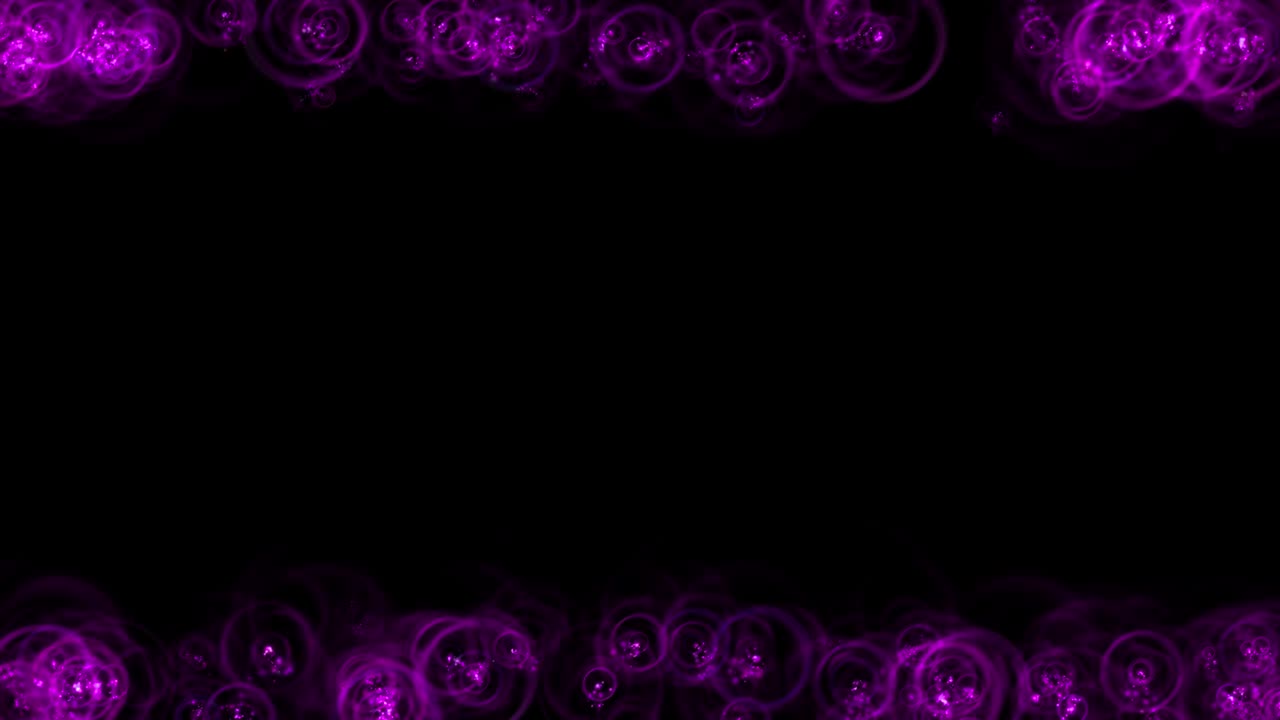 animación de partículas de forma de anillo gráficos de movimiento