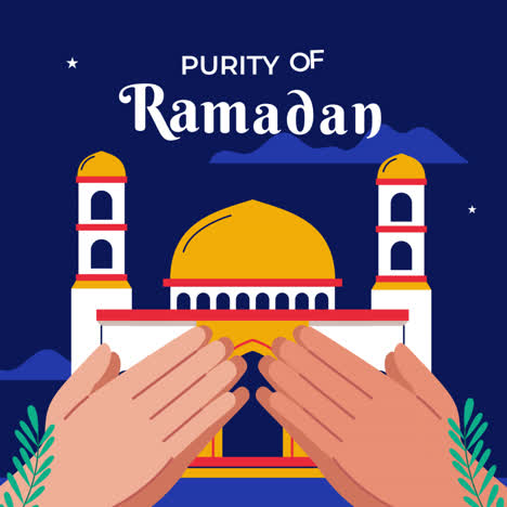 purity of ramadan - muslim prayer