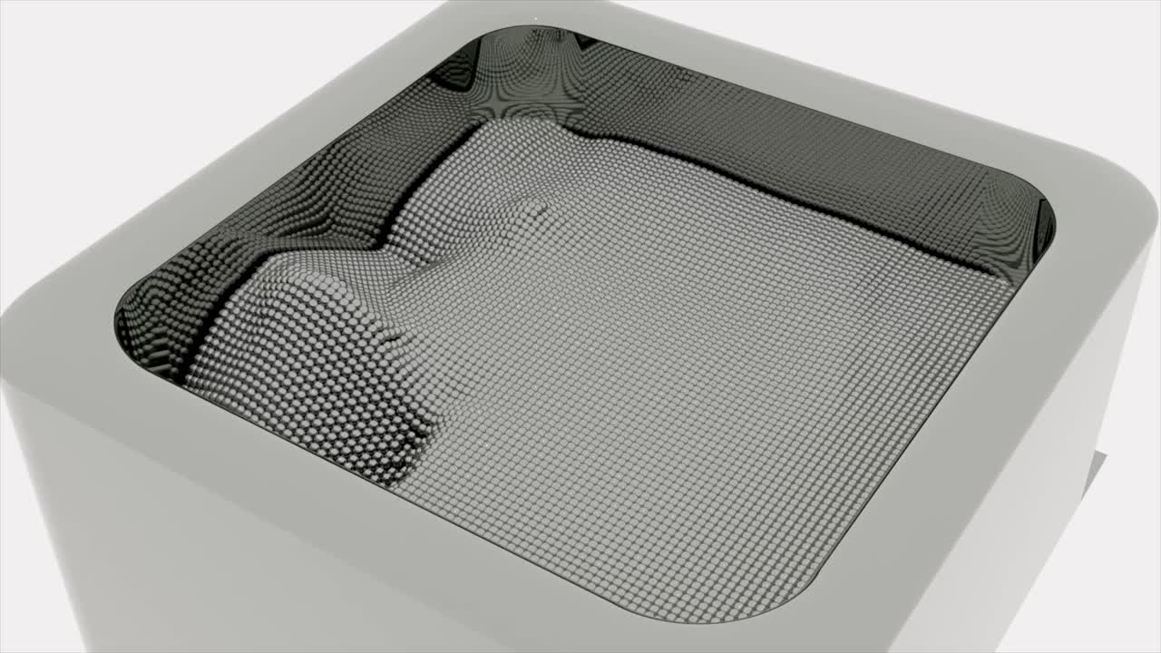Abstraktní 3D renderování geometrických tvarů