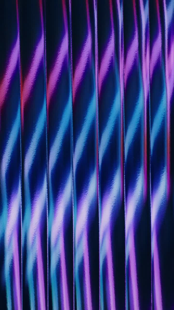 Abstract Iridescent Vertical Stripes Background