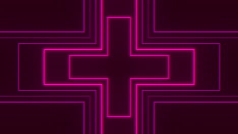 neon cross a vibrant and eye-catching illuminated symbol