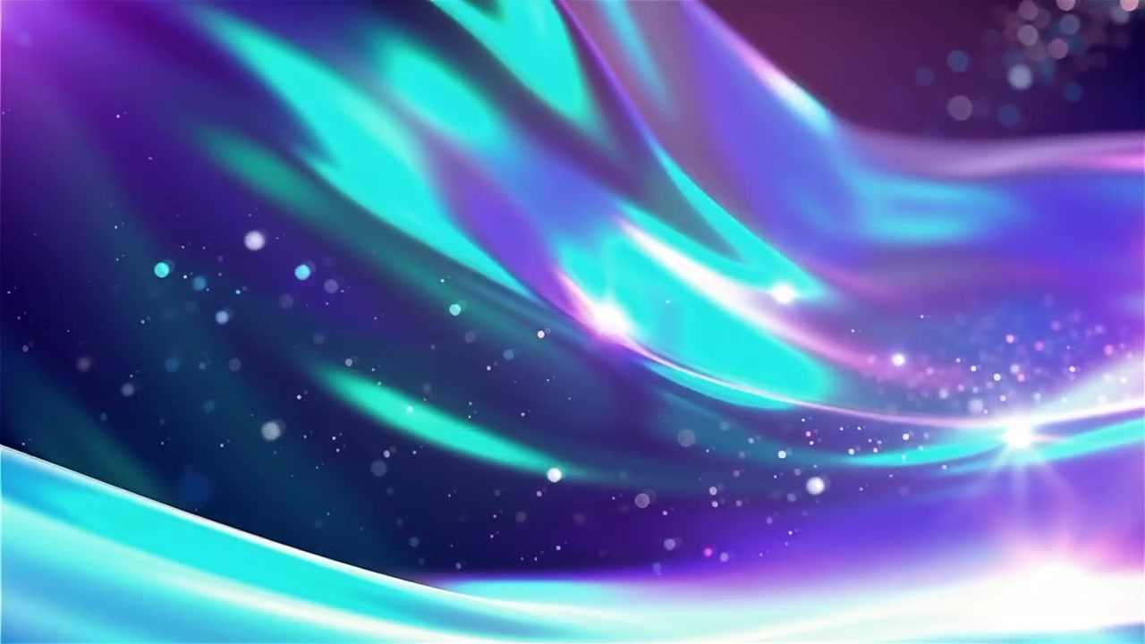 Abstract Flowing Light Waves Background