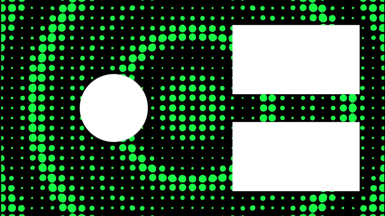 원형 물결 모션 엔드 카드 엔딩 스크린 모션 그래픽