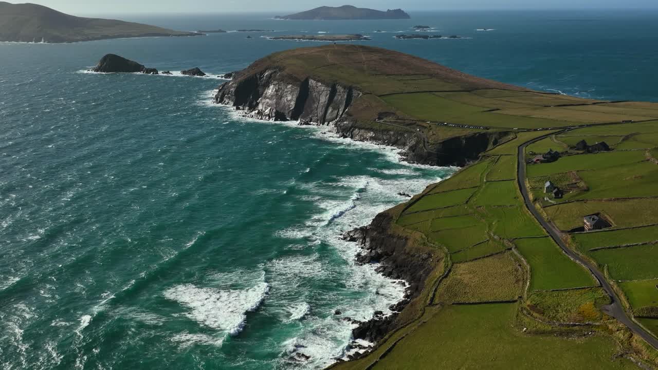 coumeenoole bay, kerry, irlanda, março de 2022