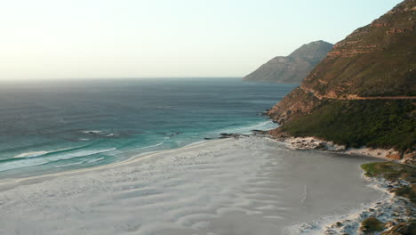 aerial: chapmans peak drive south africa