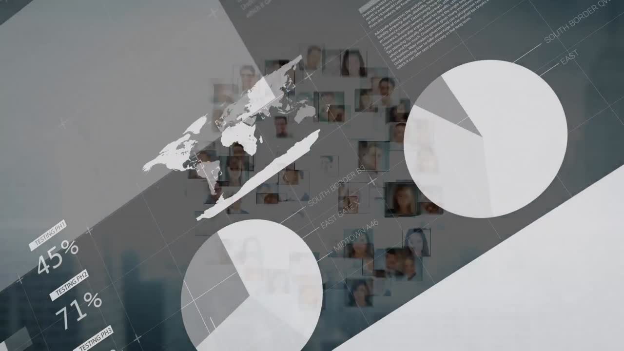 사용자 사진과의 연결을 통해 금융 데이터의 애니메이션