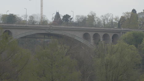 Beautiful-view-on-the-Adolphe-Bridge-in-downtown-Luxembourg