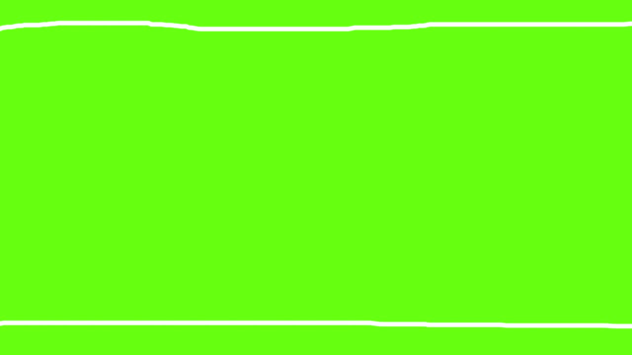 위쪽과 아래쪽에는 색의 긴 수평 줄무가 있는 녹색 화면 배경입니다.