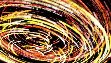 disegno a spirale astratto e colorato