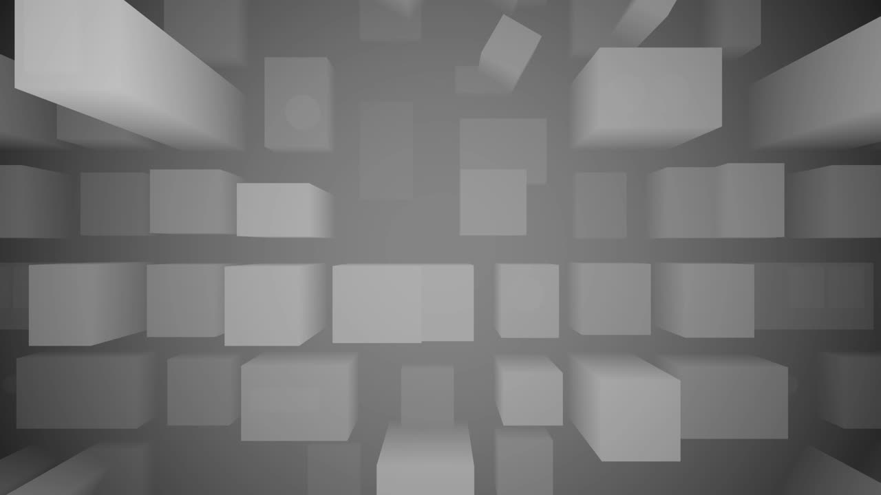 mapa de la ciudad en 3d en blanco y negro.