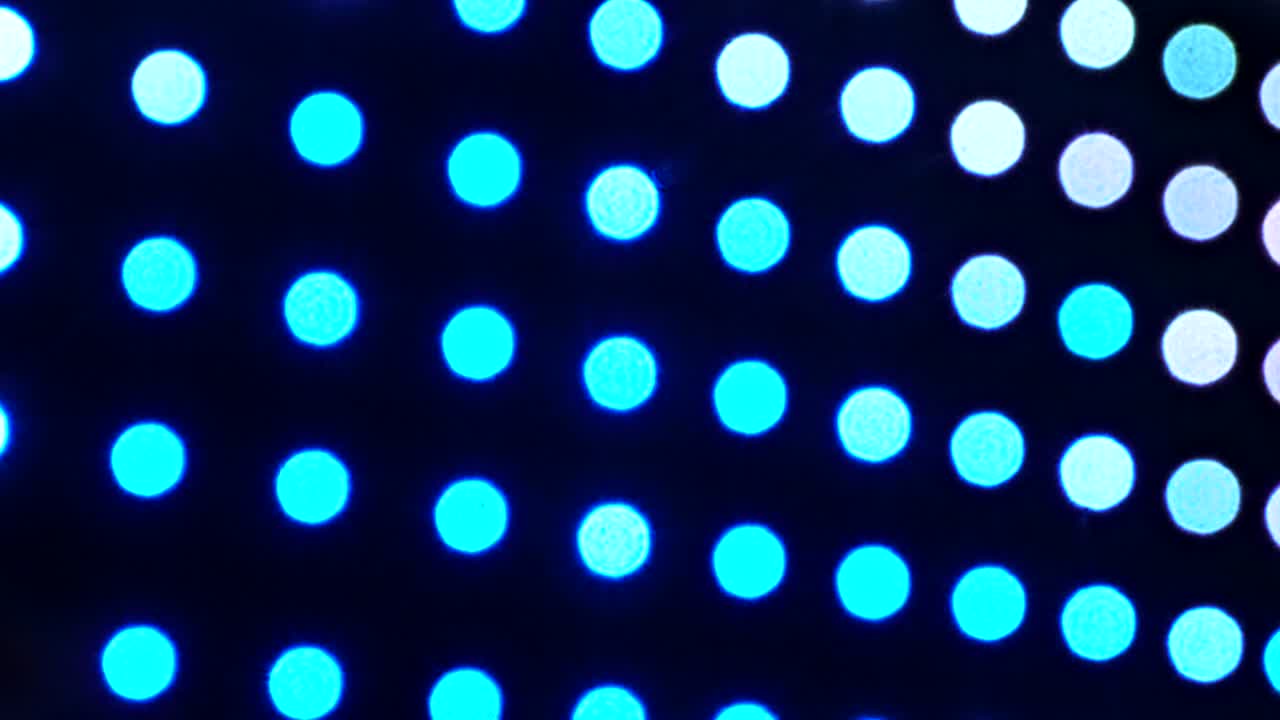 Bokeh colorful many blurred lights out of focus