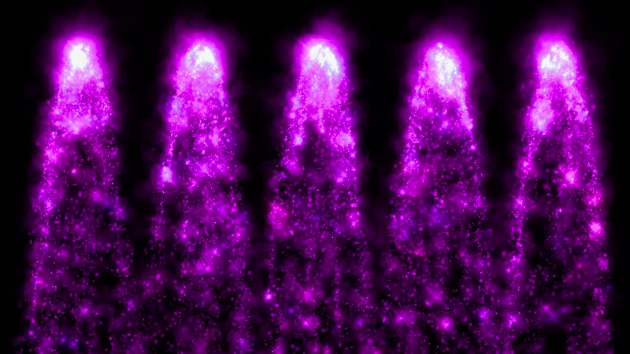 불꽃 색 입자 애니메이션 모션 그래픽