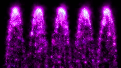 vuur vonken kleur deeltjes animatie motion graphics