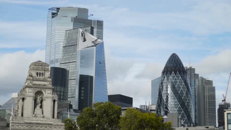 london cityscape with modern and historical buildings