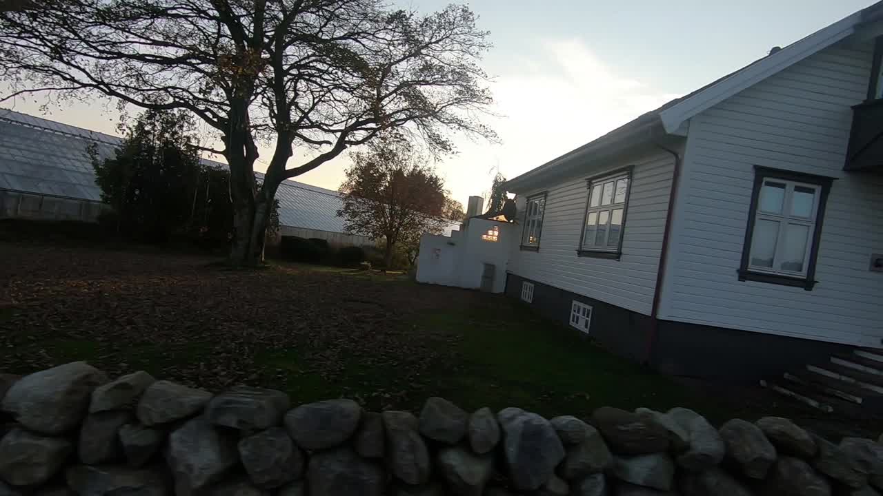 시골을 운전하다