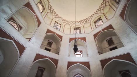 tumba de humayun, delhi - centro del patrimonio mundial de la unesco - cúpula del monumento