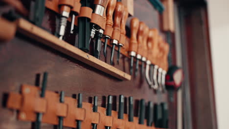 Regal,-Werkstatt-Und-Werkzeuge-Für-Lederarbeiten