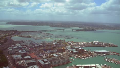 ponte della baia del porto di auckland