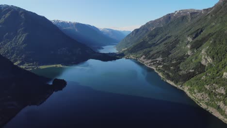 Typical-Norwegian-landscape-during-the-summer