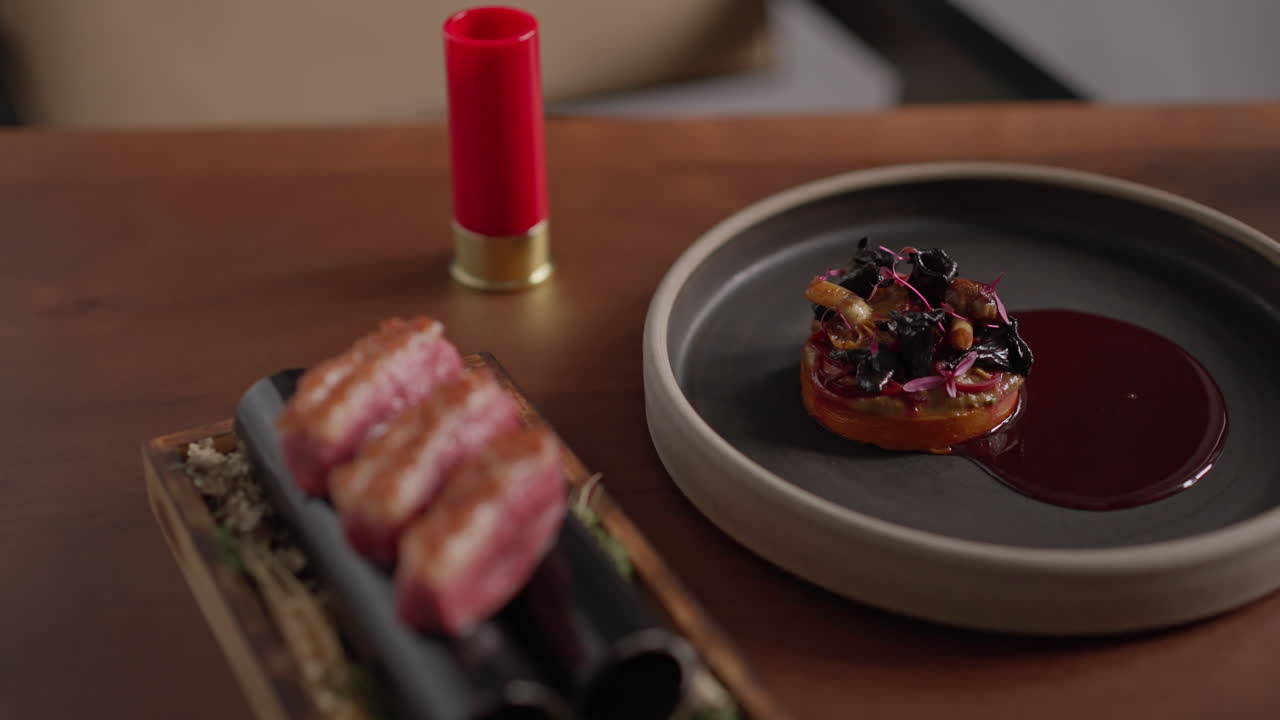 Exquisite Fine Dining Dishes